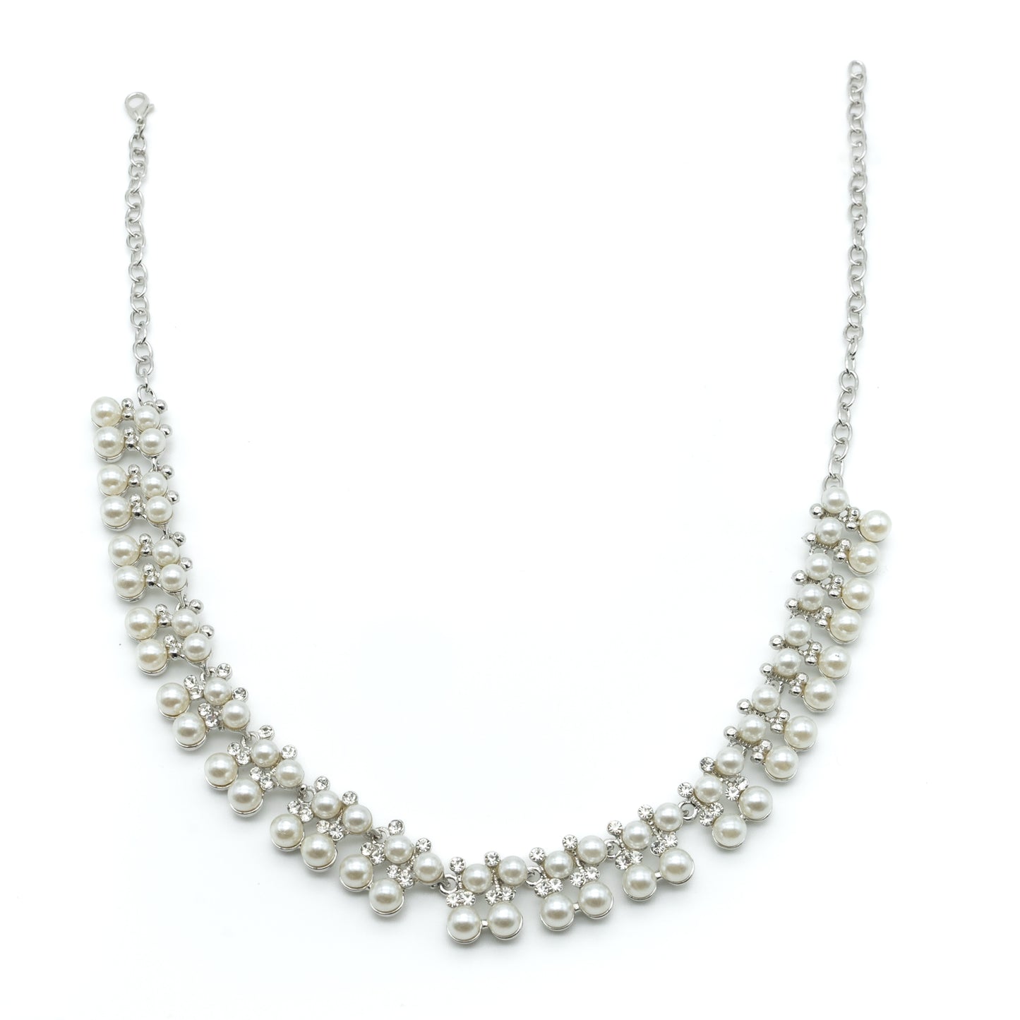 Pearl Necklace Set with Earings